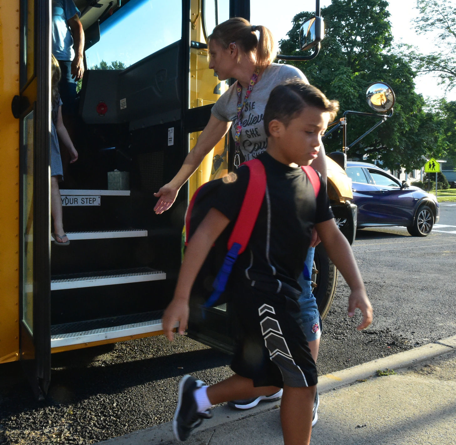 First day at Fort Edward